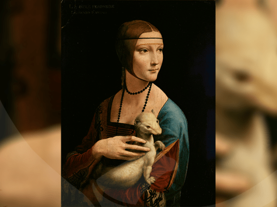 Damen med hermelinen - Leonardo da Vinci
