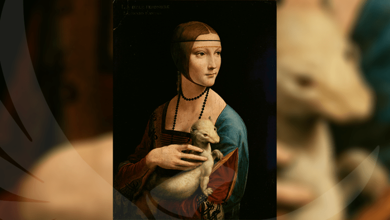Damen med hermelinen - Leonardo da Vinci