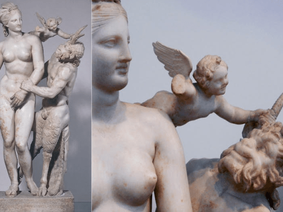 Aphrodite, Pan et Éros