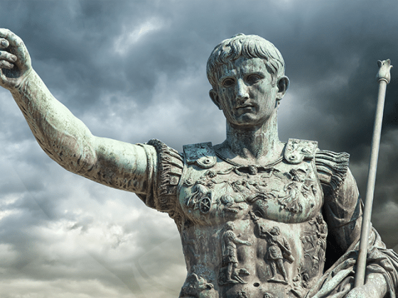 Statue Rome, César. Le Rayon de la Force
