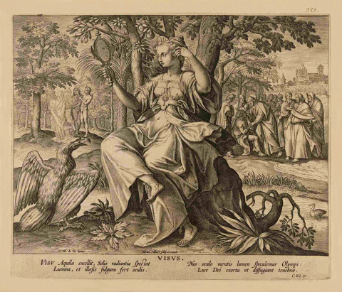 Synsinnets transcendens, Maerten de Vos, Adriaen Collaert