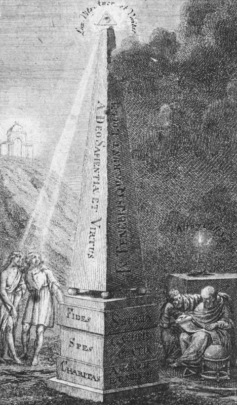 The obelisk, Karl Von Eckartshausen