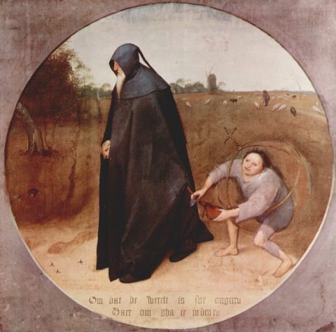 Misantropen, Pieter Brueghel den Äldre
