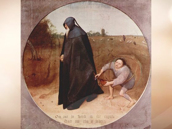 Mizantropul, Pieter Brueghel cel Bătrân