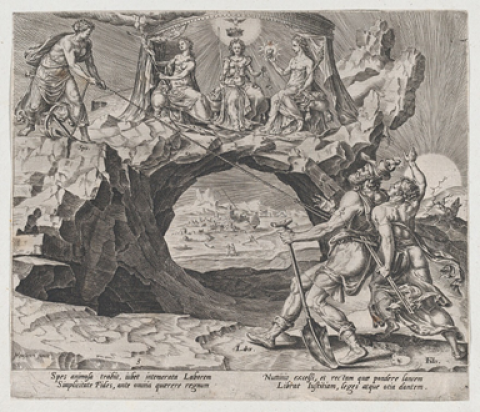 La récompense du travail et de la diligence - 
Maarten van Heemskerck, (1498-1574)