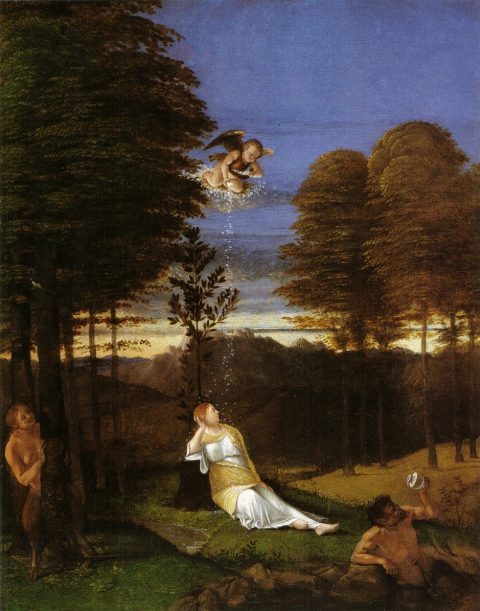 Alegoria castității, Lorenzo Lotto