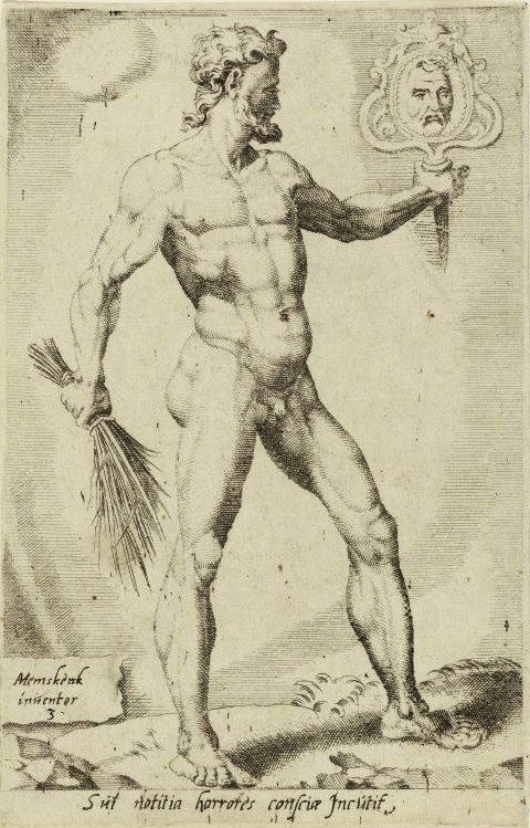 El autoconocimiento consciente provoca horrores conscientes, Maarten Van Heemskerck