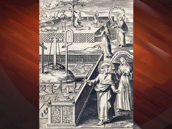 The paradise of the bridegroom and bride, Philip Galle