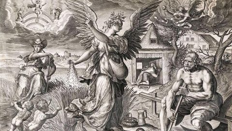 L'espérance, graine de la foi, Hieronymus Wierix
