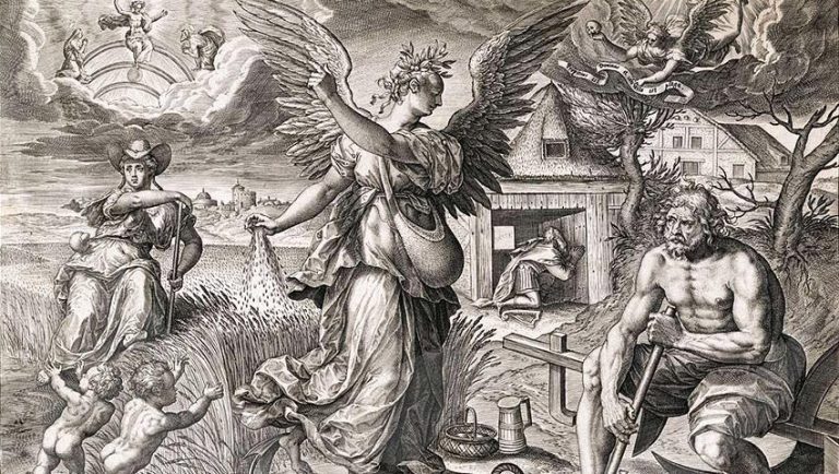L'espérance, graine de la foi, Hieronymus Wierix