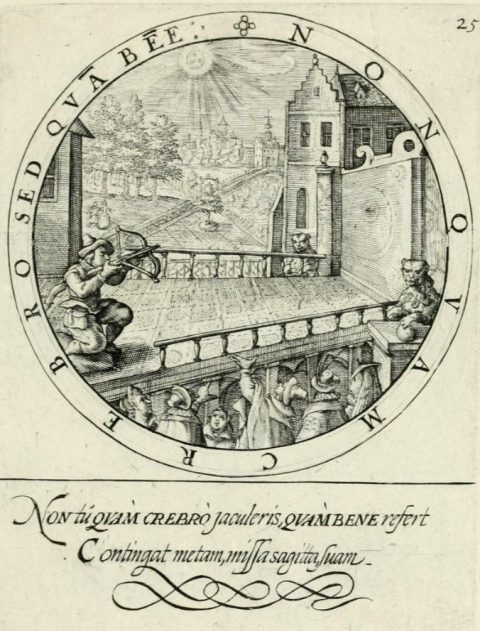 Nu cât de des, ci cât de bine, Nucleus emblematum selectissimorum