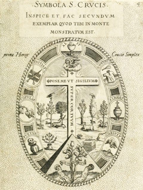 Símbolos divinos y humanos de pontífices, emperadores y reyes, Egidius Sadeler II Símbolos divinos y humanos de pontífices, emperadores y reyes, Egidius Sadeler II