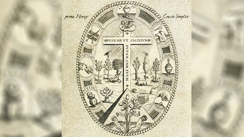 Símbolos divinos y humanos de pontífices, emperadores y reyes