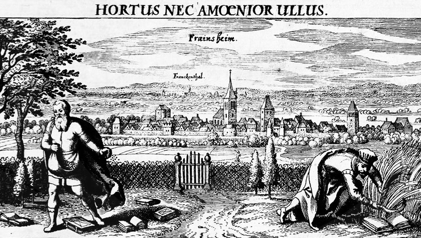 "Hortus nec amoenior ullus", Κανένας κήπος δεν είναι πιο ευχάριστος, Daniel Meisner