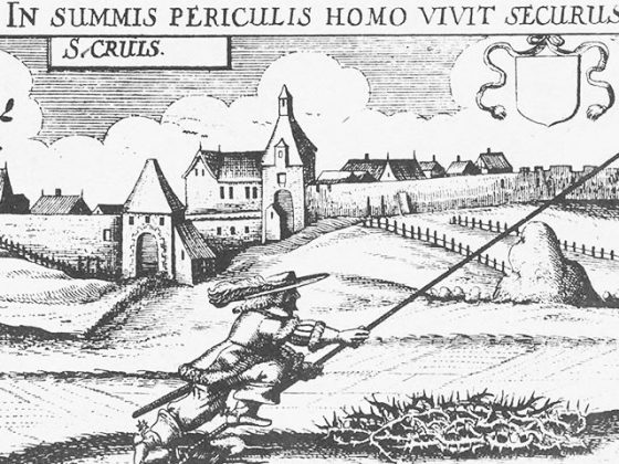 "In summis periculis homo vivit securus" (El hombre vive despreocupado también en sumos peligros), Daniel Meisner
